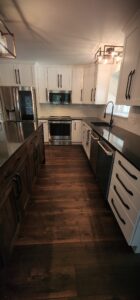 Snow White & Rustic Hickory